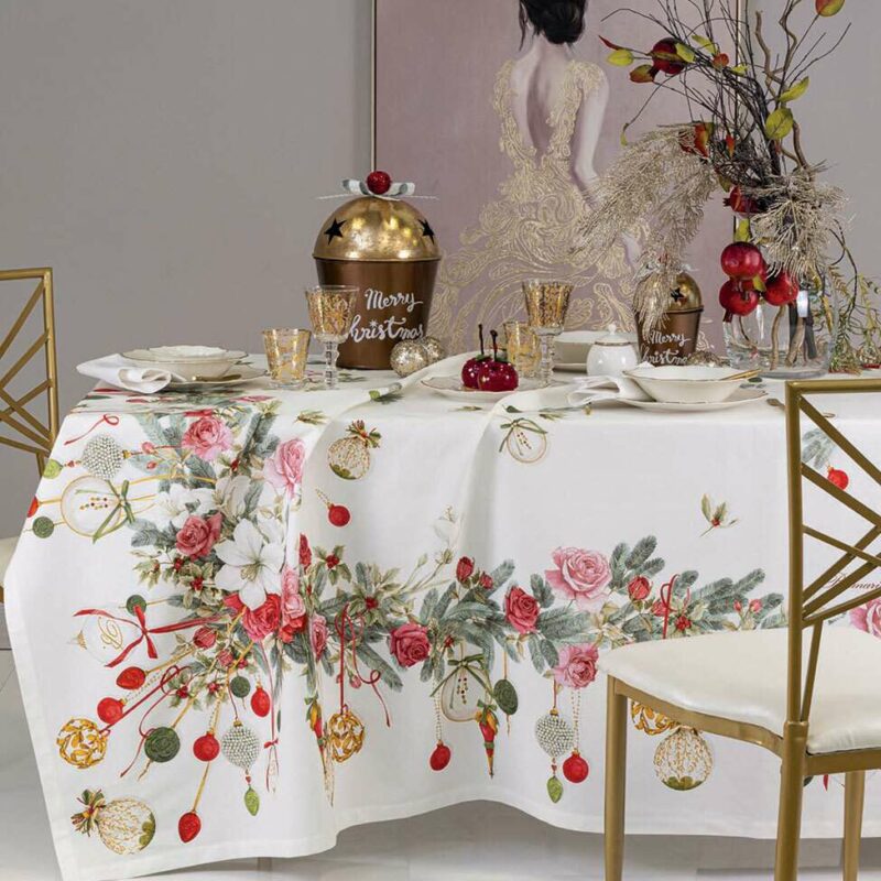 Tovaglia Merry Decor Blumarine